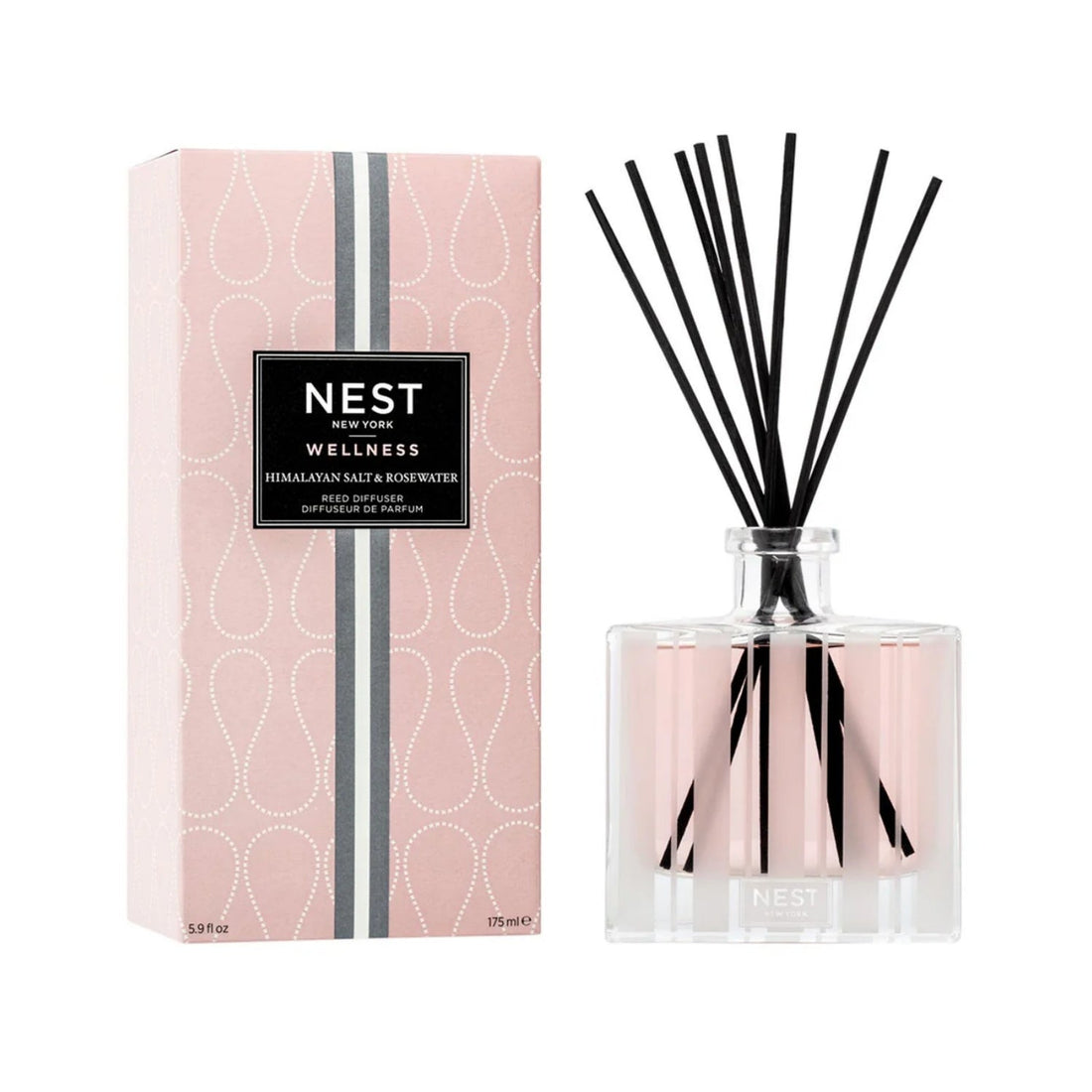 Nest New York Himalayan Salt &amp; Rosewater Diffuser 5.9 OZ - DestGlow
