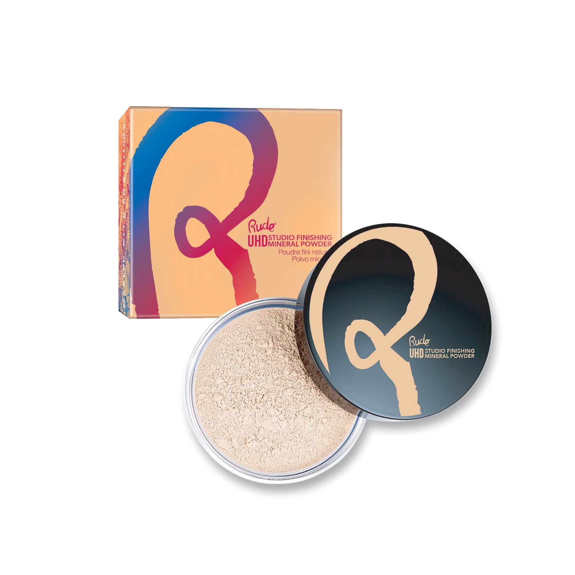 RUDE Ultra High Definition Studio Finishing Mineral Powder - Banana - DestGlow