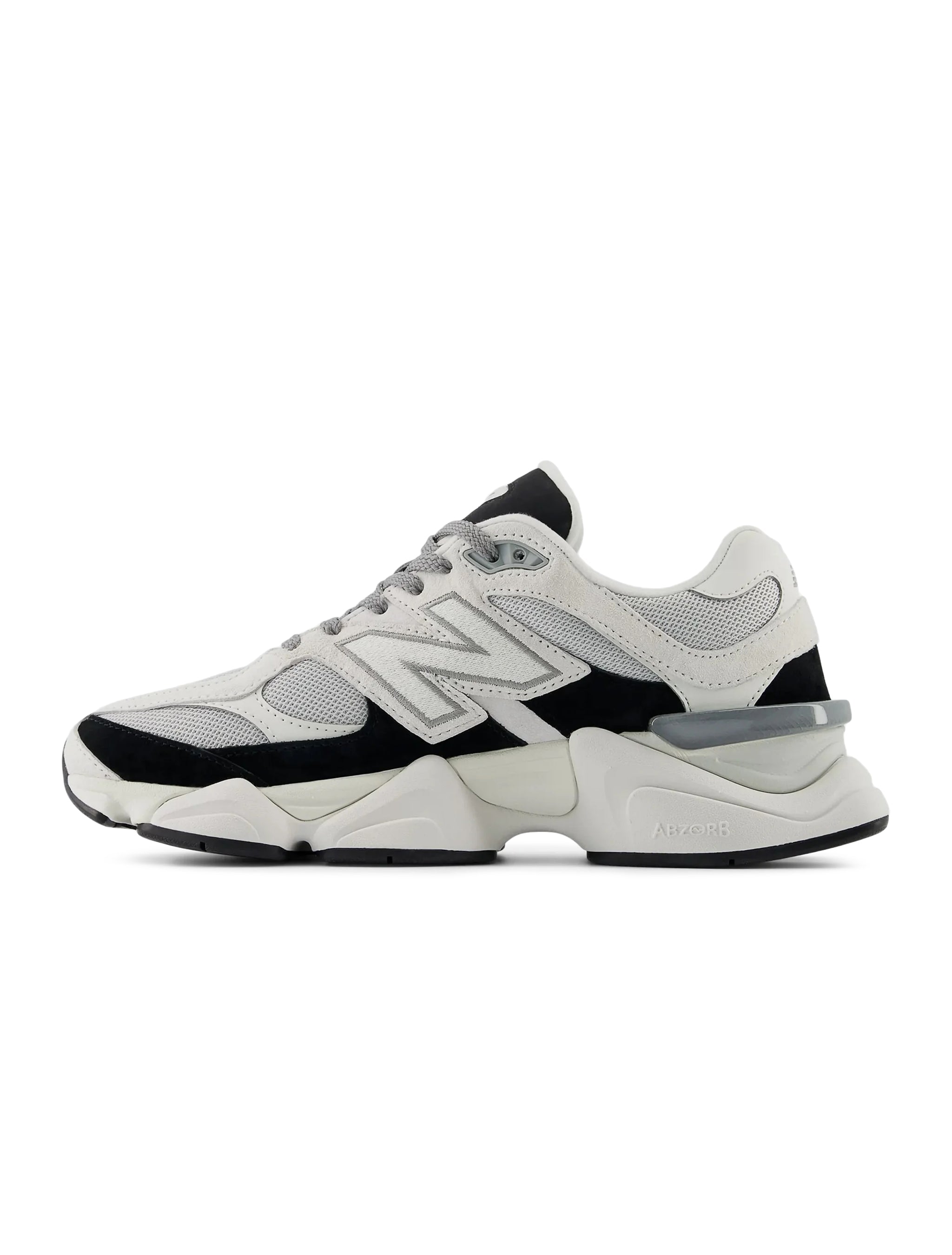 New Balance Mens 9060 Lifestyle Shoes - White/Black by Denim Exchange