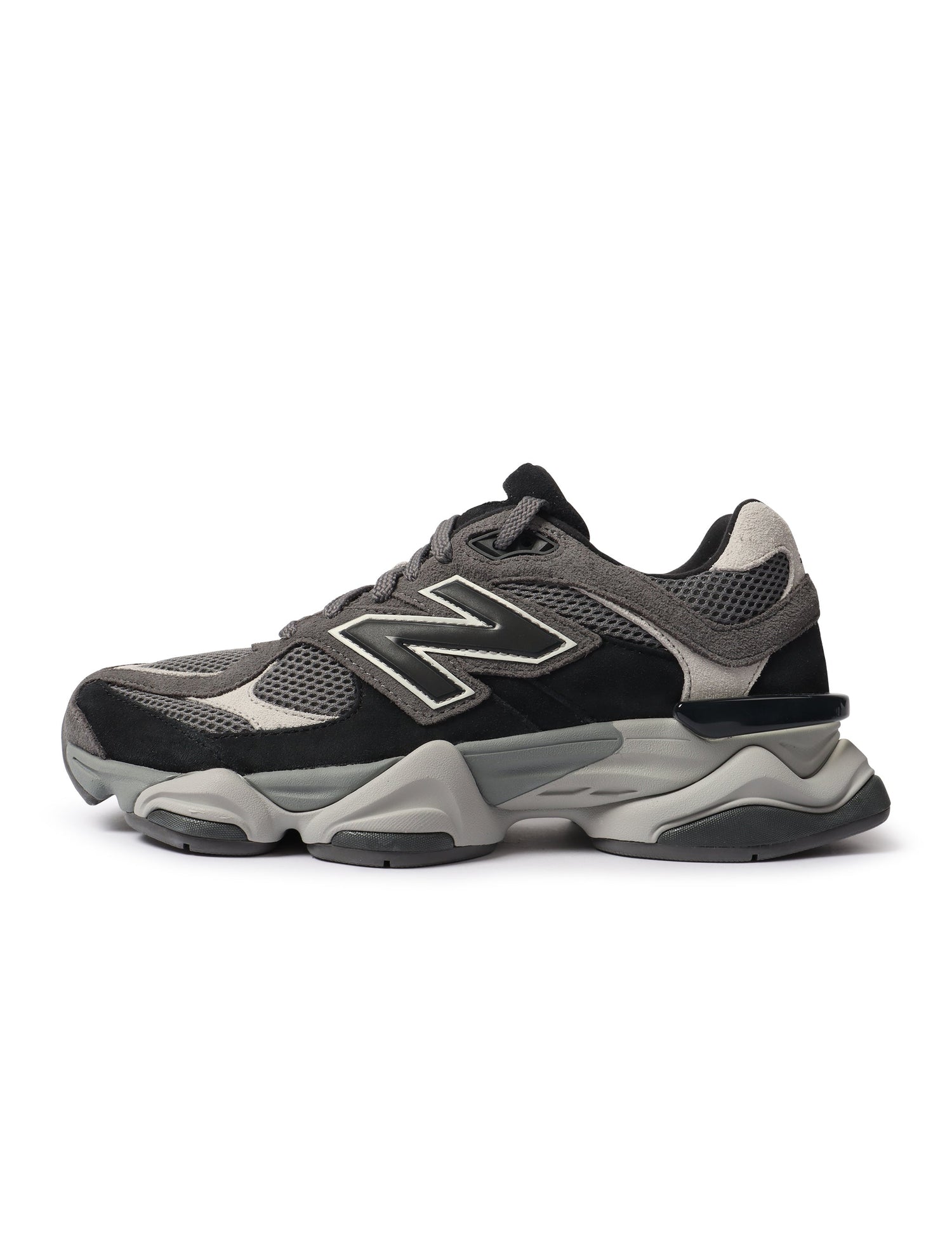 New Balance Mens 9060 Shoes - Black/Grey by Denim Exchange