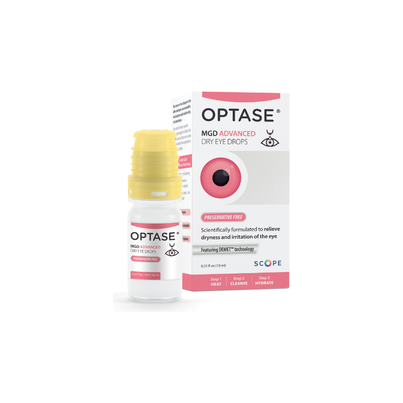 Optase MGD Advanced Dry Eye Drops Preservative 0.33 Oz by Pasteur Pharmacy