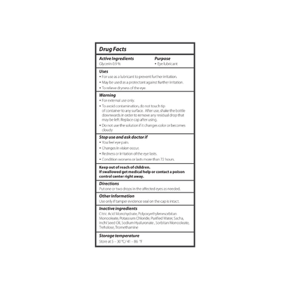 Optase MGD Advanced Dry Eye Drops Preservative 0.33 Oz by Pasteur Pharmacy