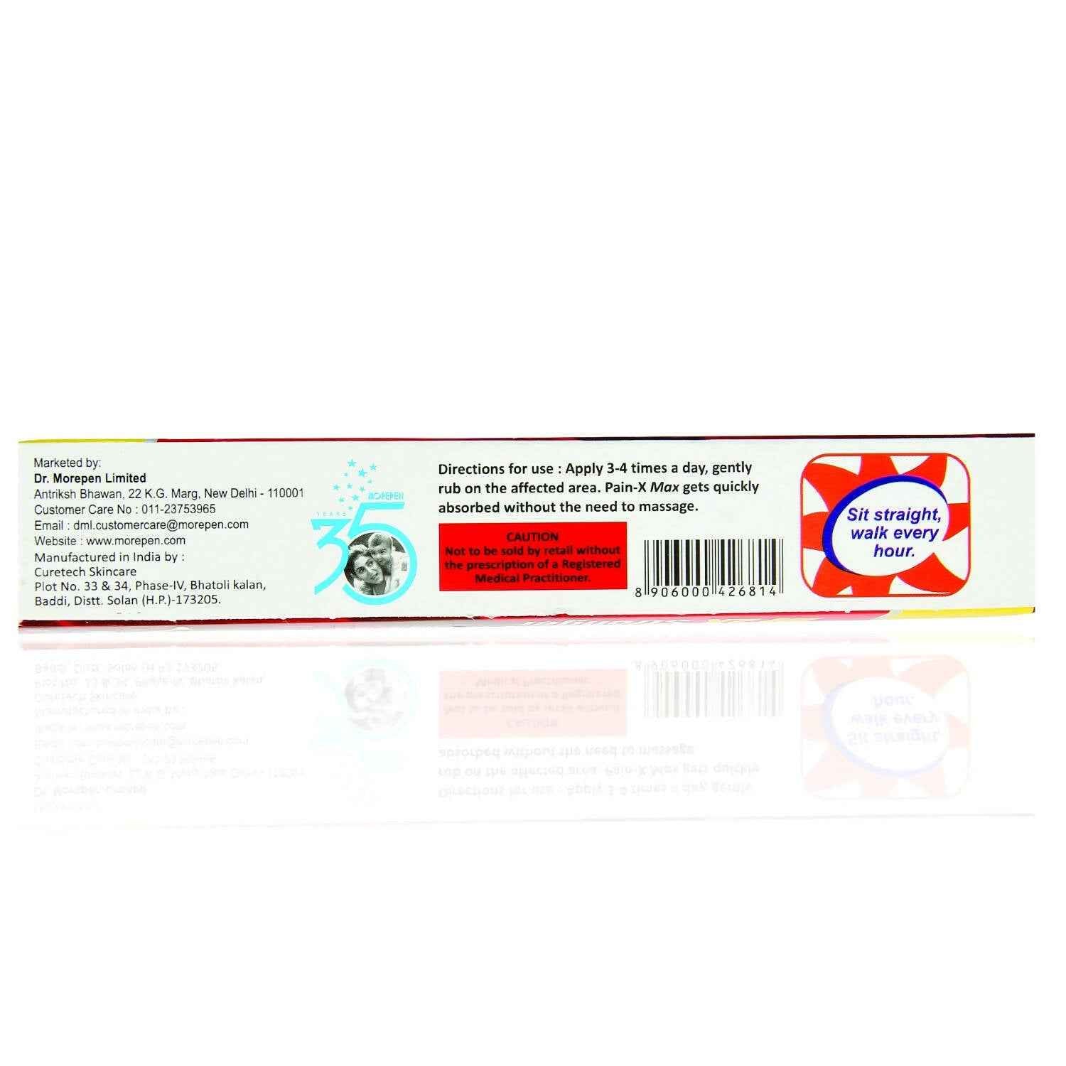 Dr. Morepen Pain-X Max Body Pain Relief Gel