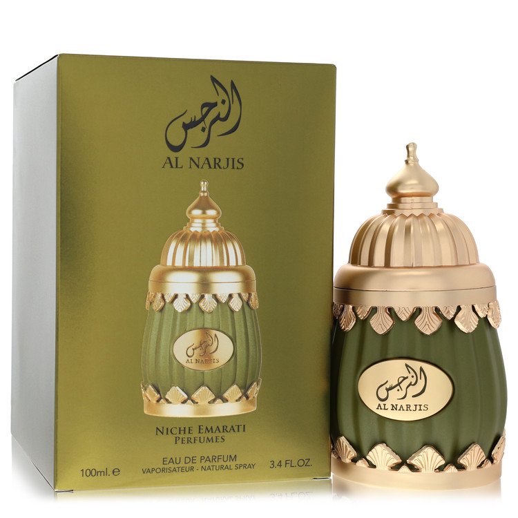 Niche Emarati Al Narjis by Lattafa Eau De Parfum Spray (Unisex) 3.4 oz for Women 