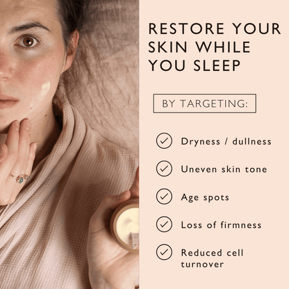 Night Cream with Hyaluronic Acid + Niacinamide