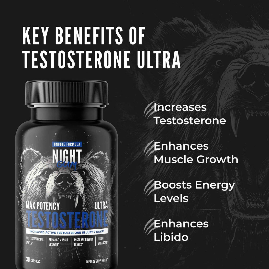 Night Gum Testosterone Ultra Boost