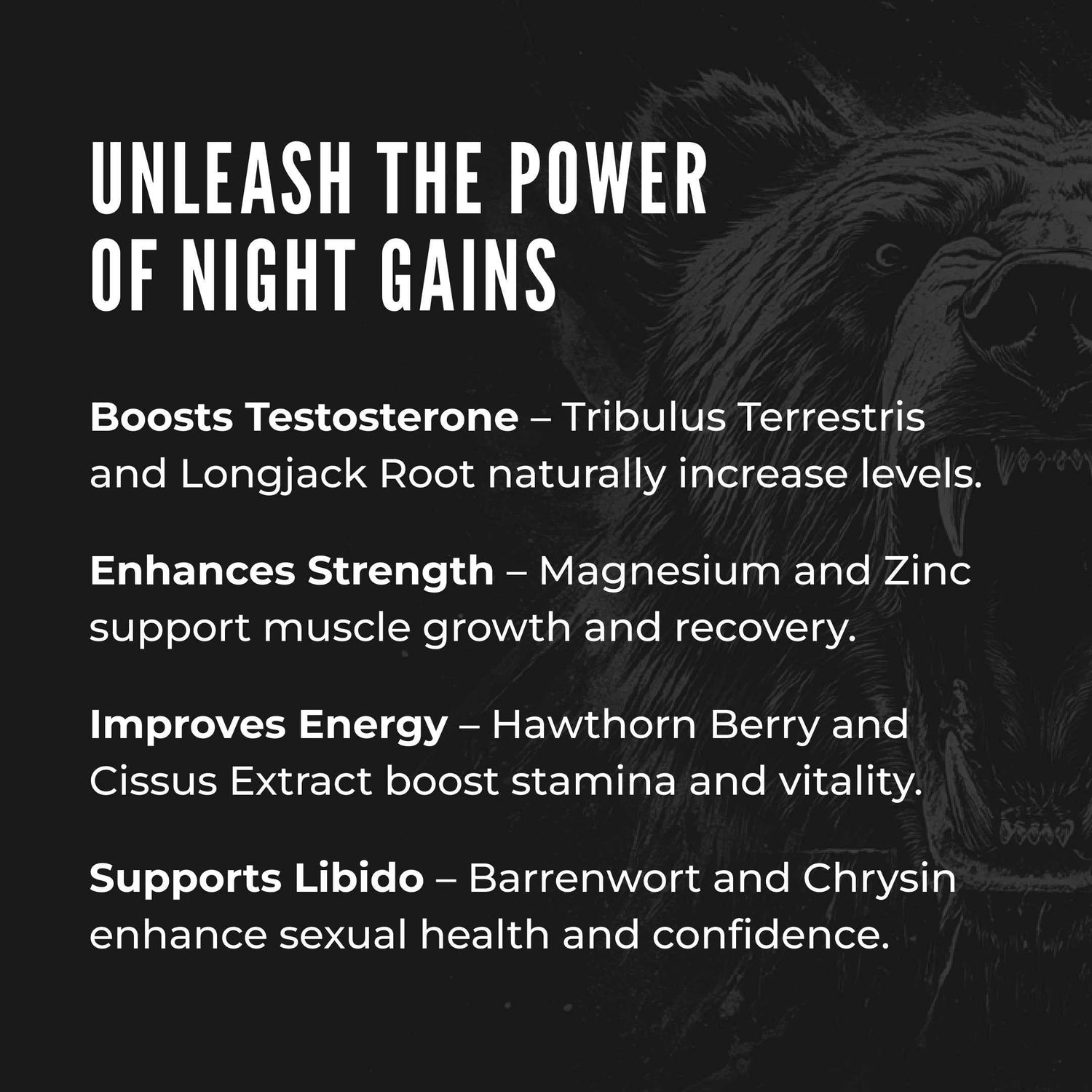 Night Gum Testosterone Ultra Boost