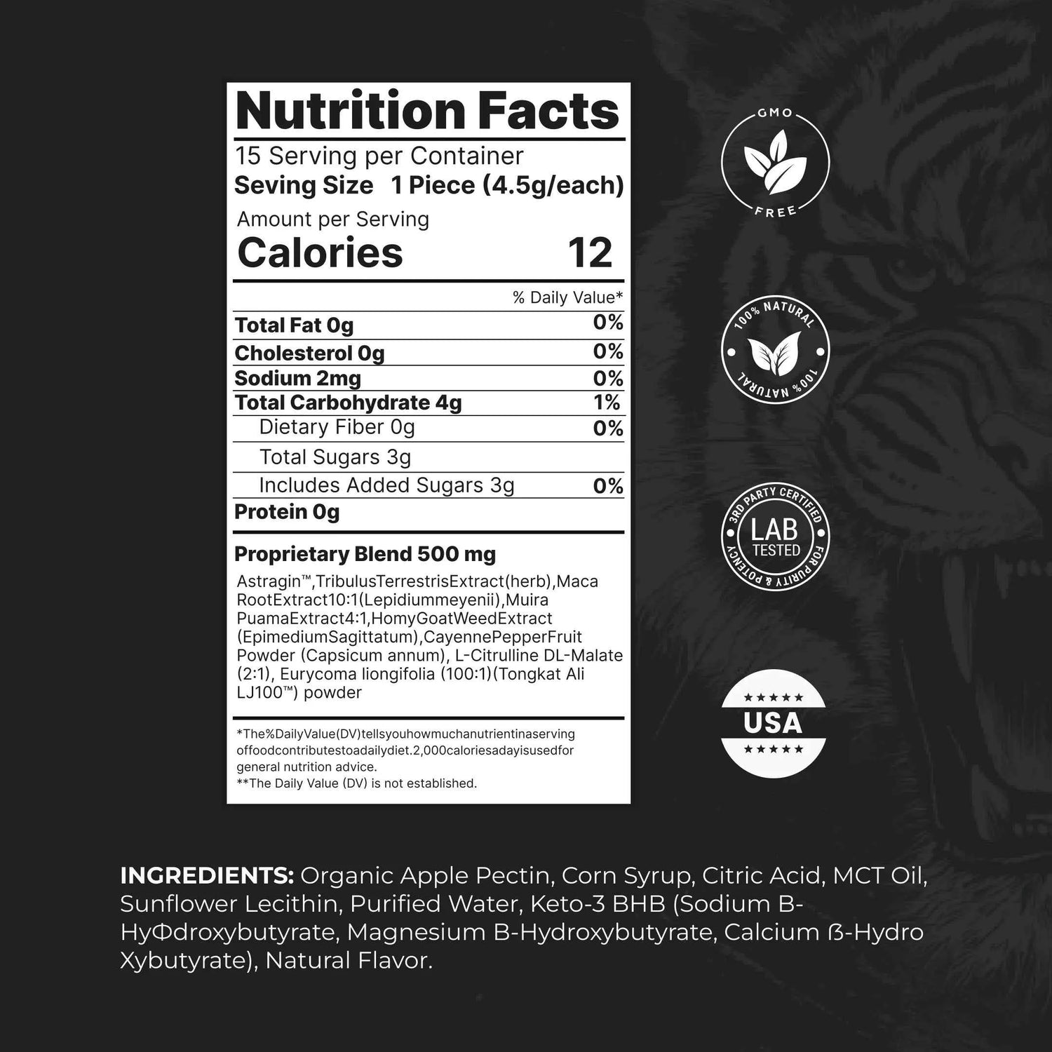 Night Gum Male Power Boost