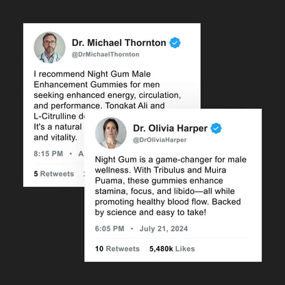 Night Gum Male Power Boost