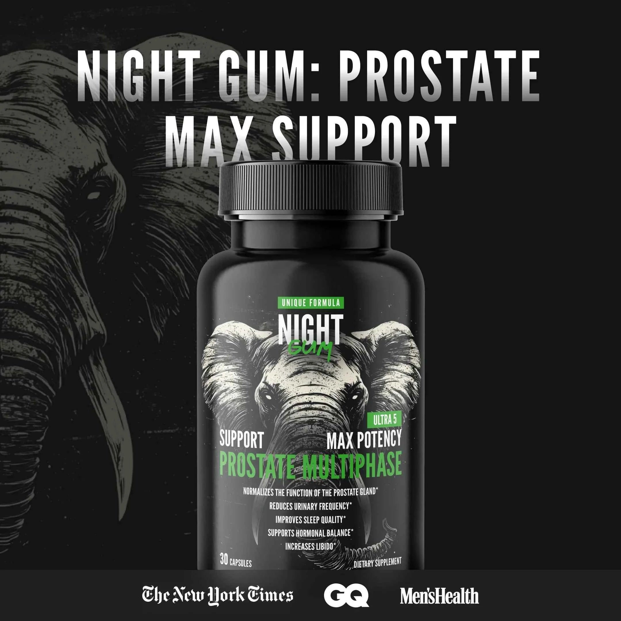 Night Gum Prostate Max Support