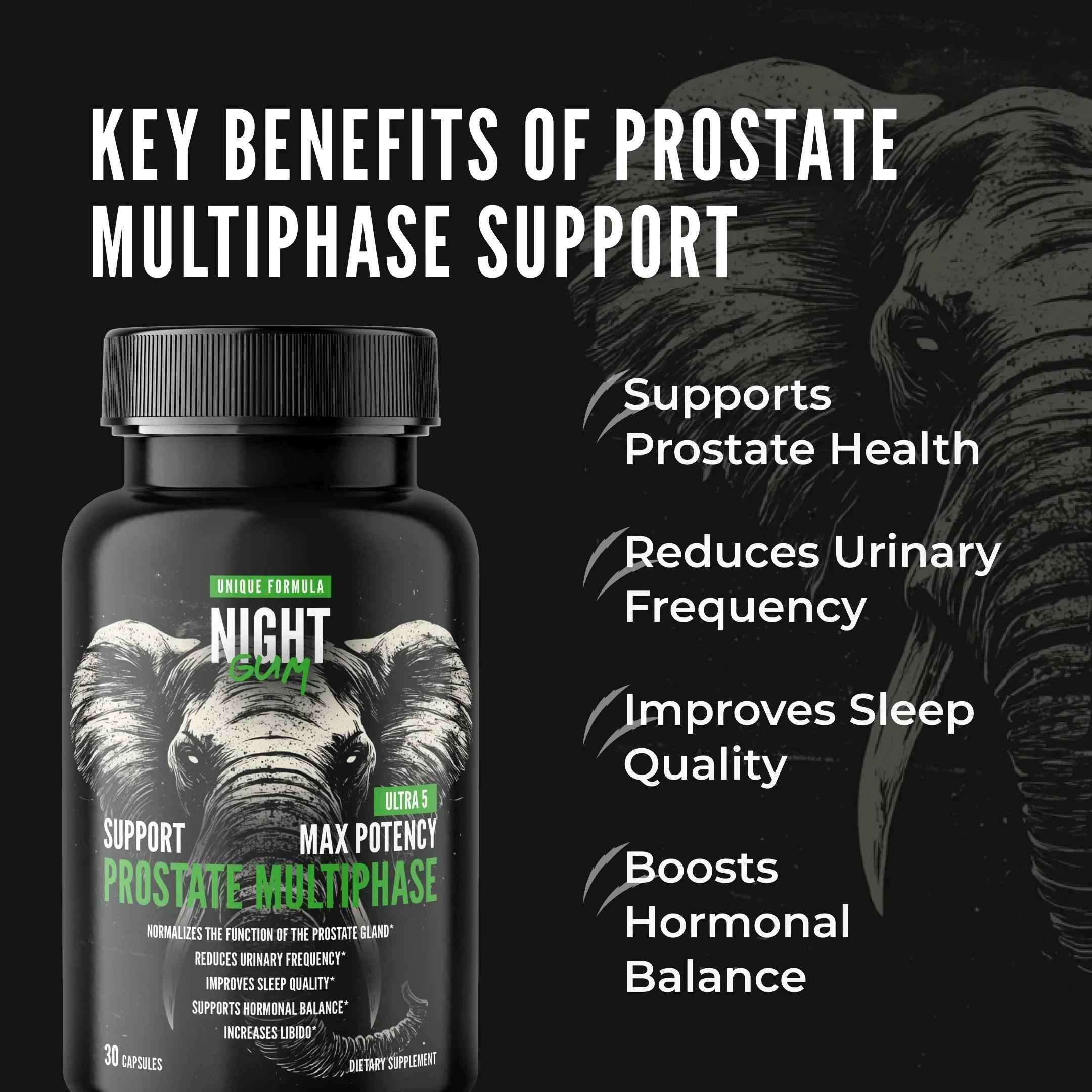 Night Gum Prostate Max Support