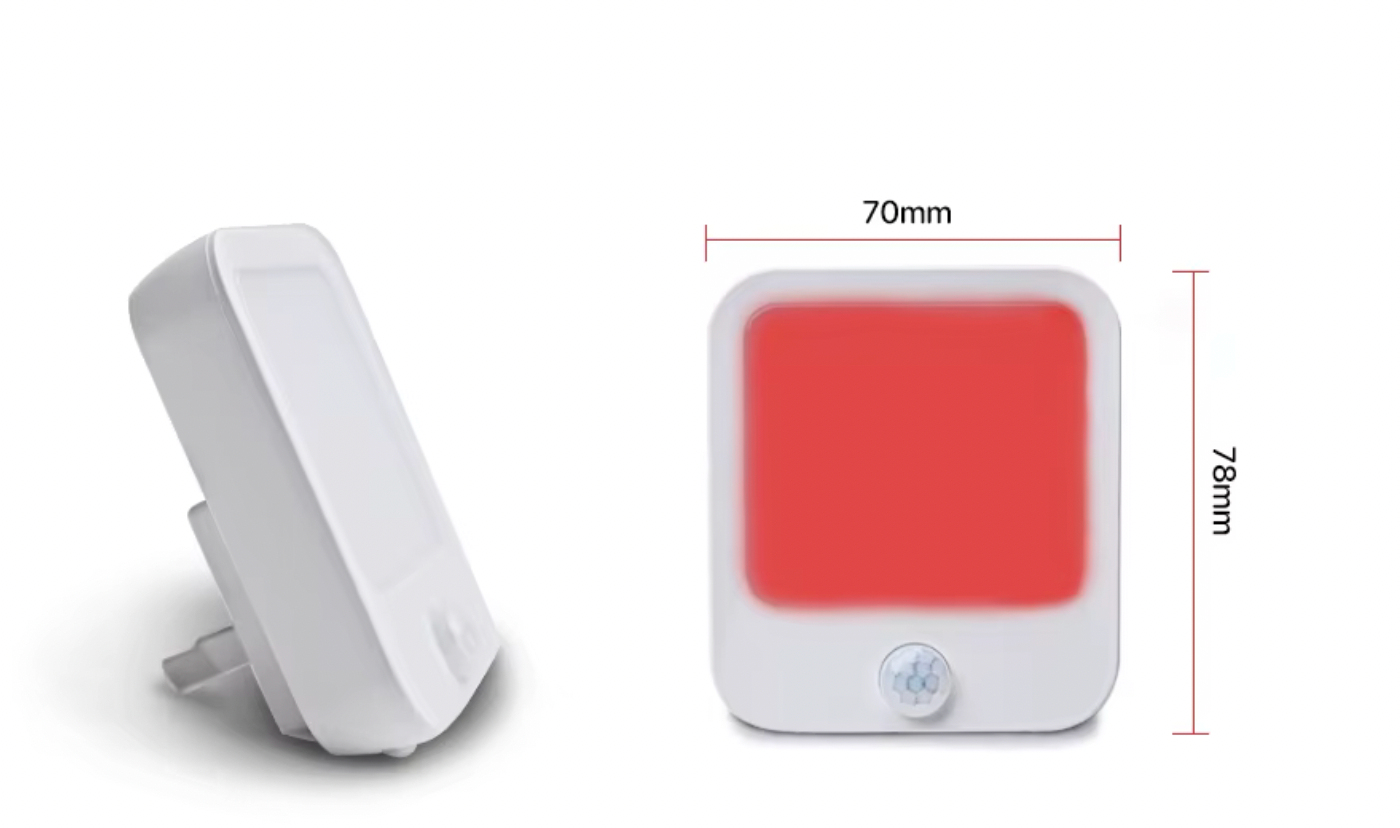 Nightlight - Motion Sensing Red Circadian Friendly