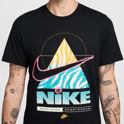 Nike Mens Sportswear Precision Tee - Black by Denim Exchange