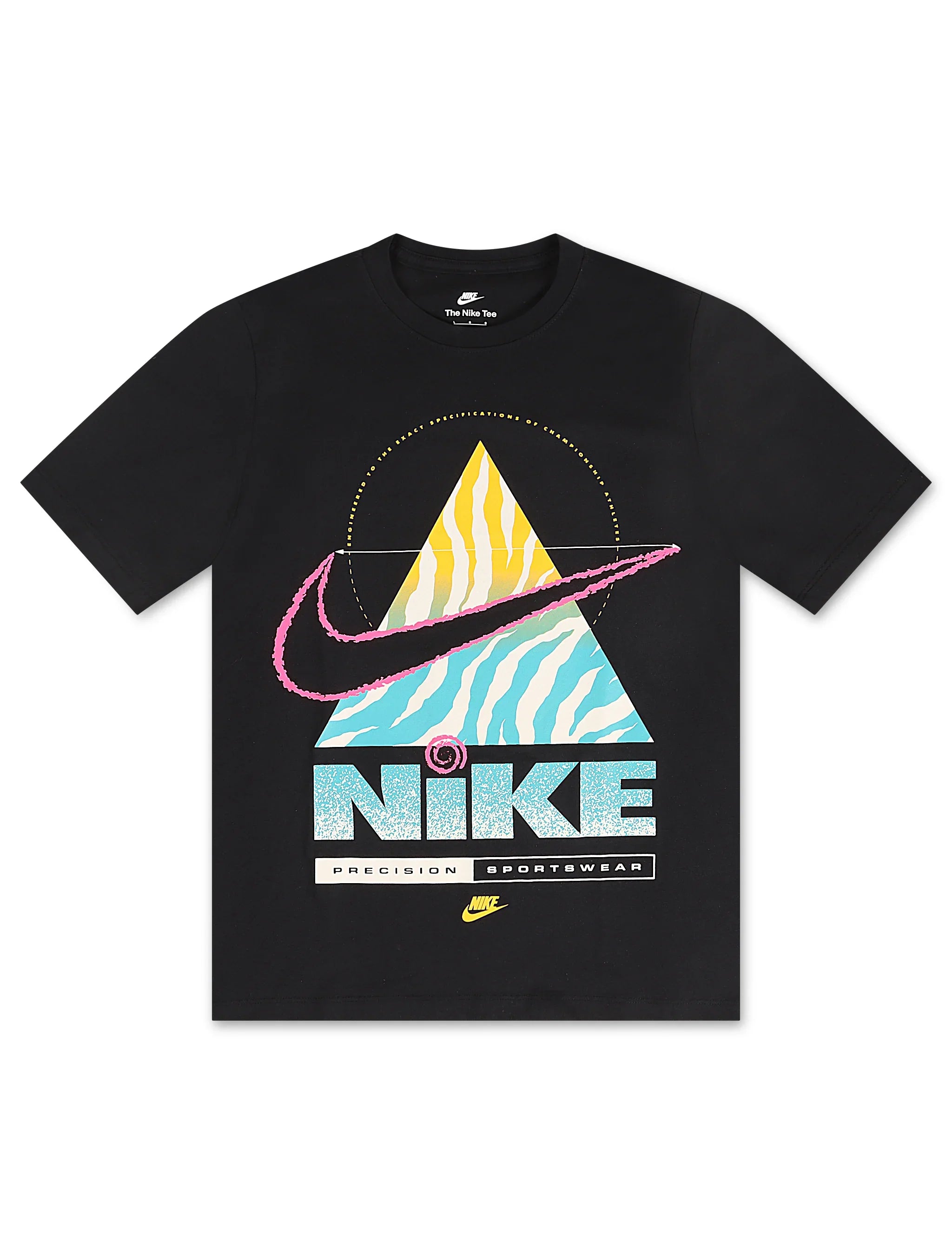 Nike Mens Sportswear Precision Tee - Black by Denim Exchange