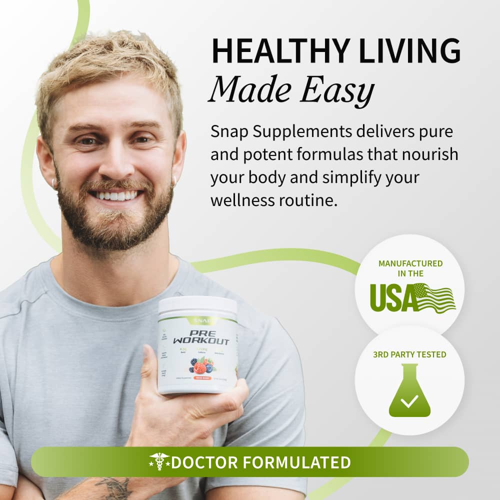 Nitric Oxide Organic Beets Pre-Workout by Snap Supplements