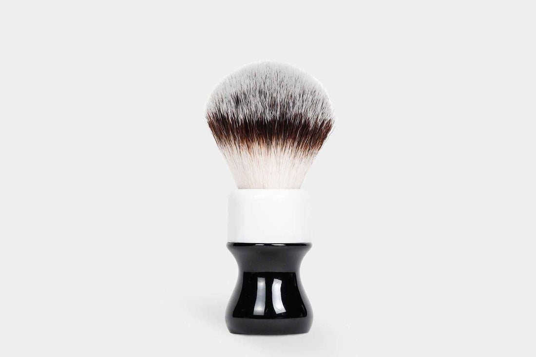 Synthetic Shave Brush - Black/White - 26MM