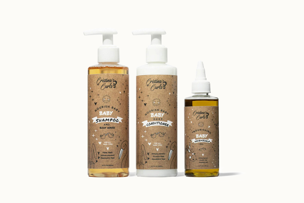 Nourishing Baby Hair Care Set by Cristina&