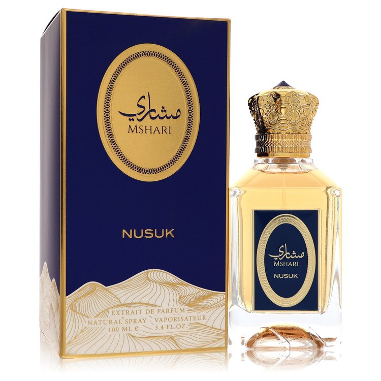 Nusuk Mshari by Nusuk Extrait De Parfum Spray (Unisex) 3.4 oz for Men by Avera Group
