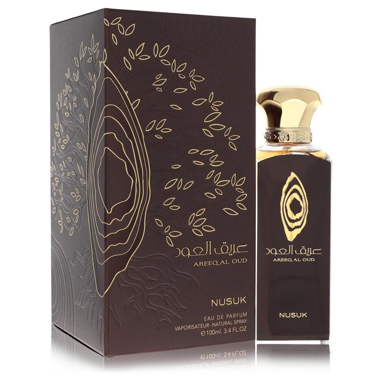 Nusuk Areeq Al Oud by Nusuk Eau De Parfum Spray (Unisex) 3.4 oz for Men 