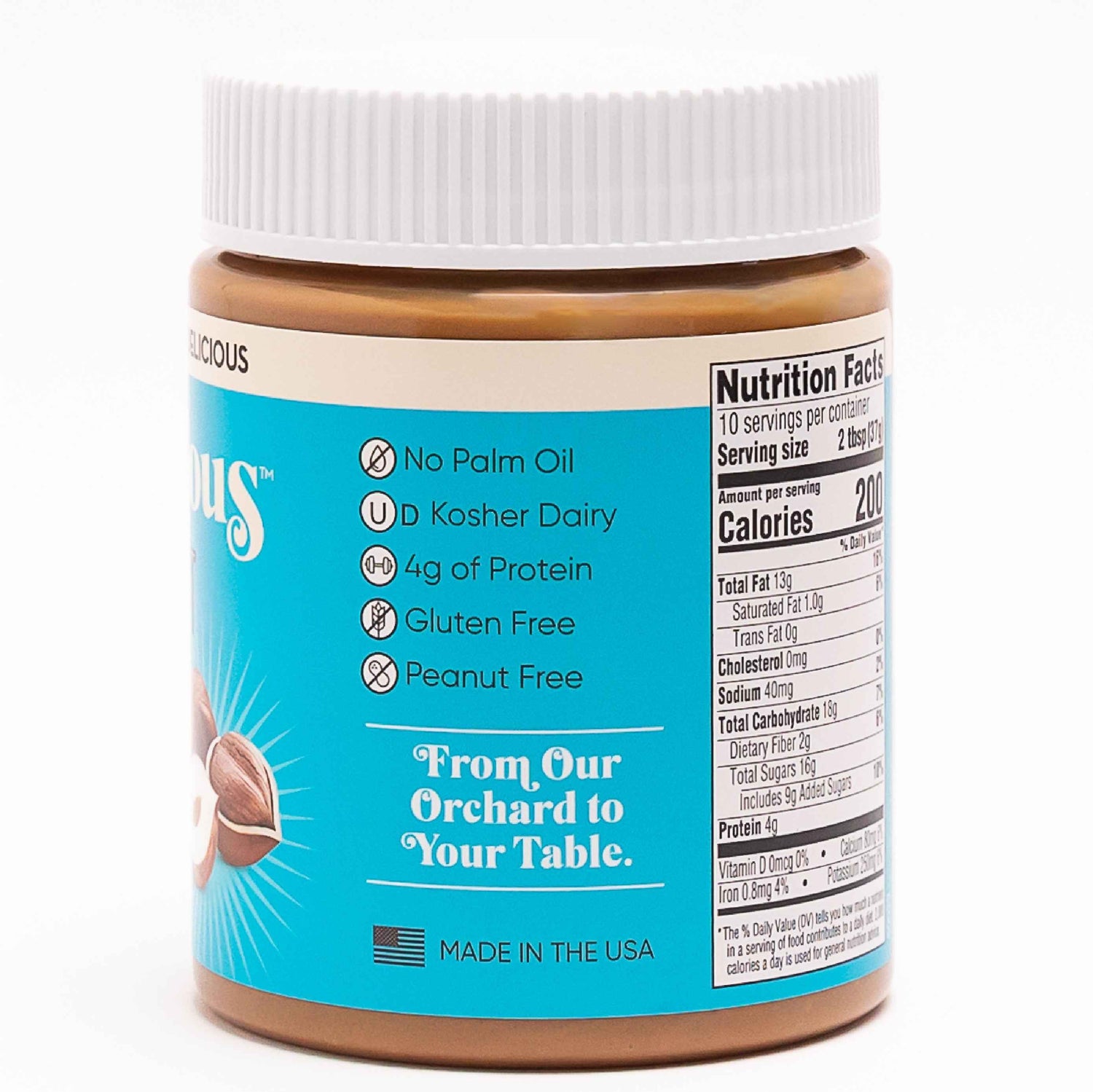 Nutlicious, Hazelnut Butter Spread (13 oz)