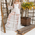 Dress Spring Mercerized Sheer Mesh Sexy Figure Flattering Tiered Dress Women by Ragazza