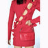 Early Autumn Star Personality Asymmetric Hollow Out Cutout Bow Dress Small Dress by Ragazza