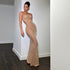 Women Clothing Sexy Tight High Waist Rhinestone Fishtail Dress Sling Dress by Ragazza