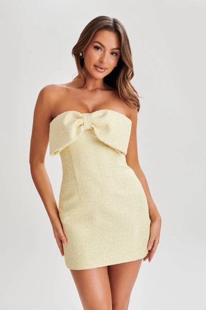 Dress Women Clothing Solid Color Slim Fit Skinny Sexy Dress Niche Dress by Ragazza