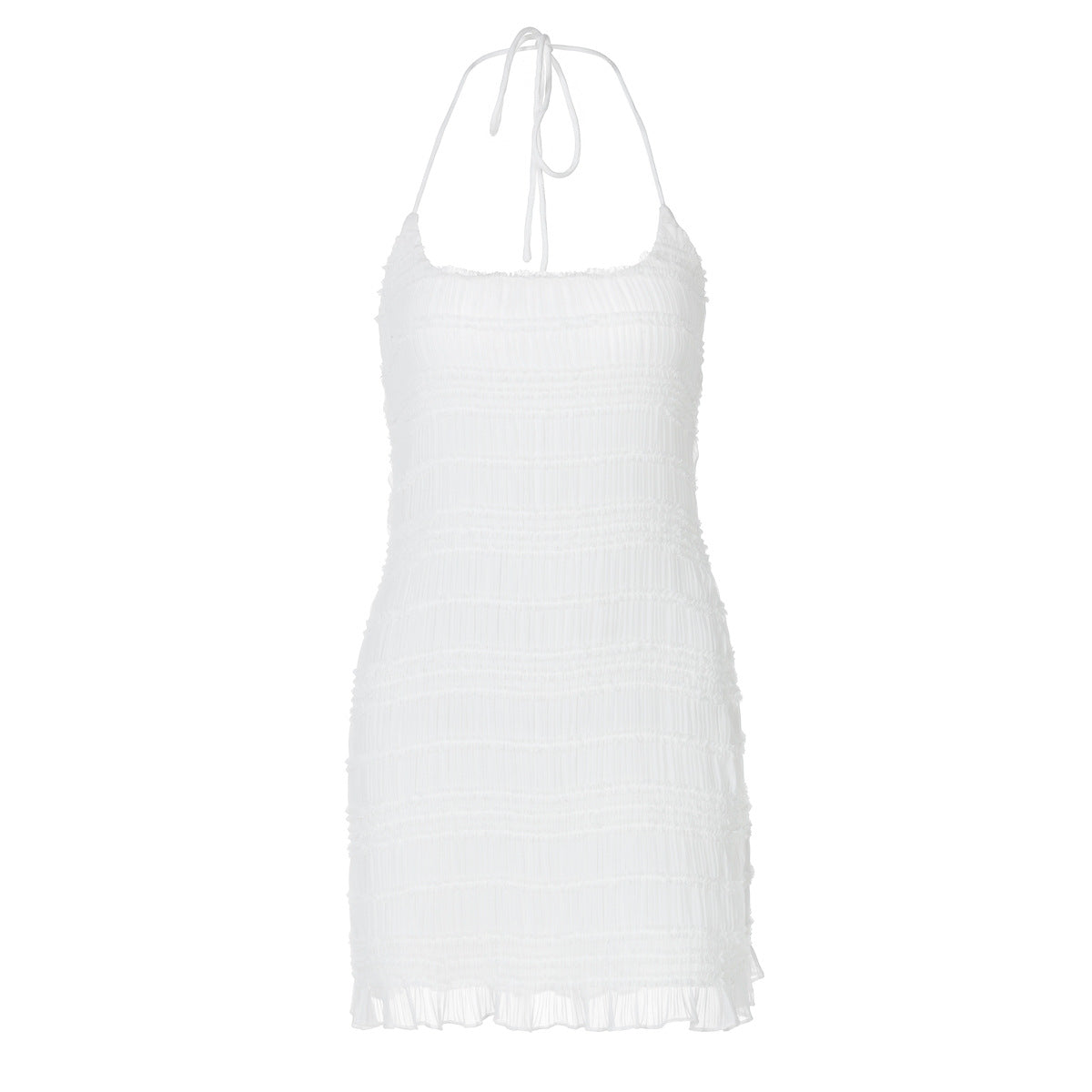 Women Clothing Fresh Sweet Sexy Halter Slim Short Dress by Ragazza
