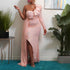 Winter Dress One Shoulder Sequin Bridesmaid Dress Party Maxi Dress Women Clothing by Ragazza