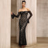 French off Shoulder Lace Slim Fit Slimming Long Sleeves Dress Mid Length Party Evening Dress by Ragazza