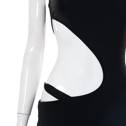 Sexy Exposed Dress Autumn Sexy Sling High Slit Dress Women Clothing Now by Ragazza