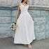 Summer Cool Ice Velvet Crepe Fabric Cami Dress Sexy V neck Flounce Decoration Slim Fit Maxi Dress  DestGlow