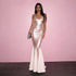 Arrival French Elegance Cocktail Dress Women Glossy Furry ert Slim Fit Patchwork Dress by Ragazza
