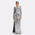Autumn Winter Silver Gray Sequ Women Supply All Matching Slim Fitting Simple by Ragazza
