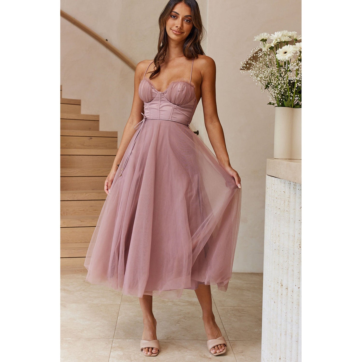 Spring Summer Sexy Sling Casual Dress Vacation Multi Color Women Clothing Dress by Ragazza