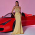 Elegant Sequin Floral Stitching Formal Evening Dress Cocktail Host Bridesmaid Dress by Ragazza