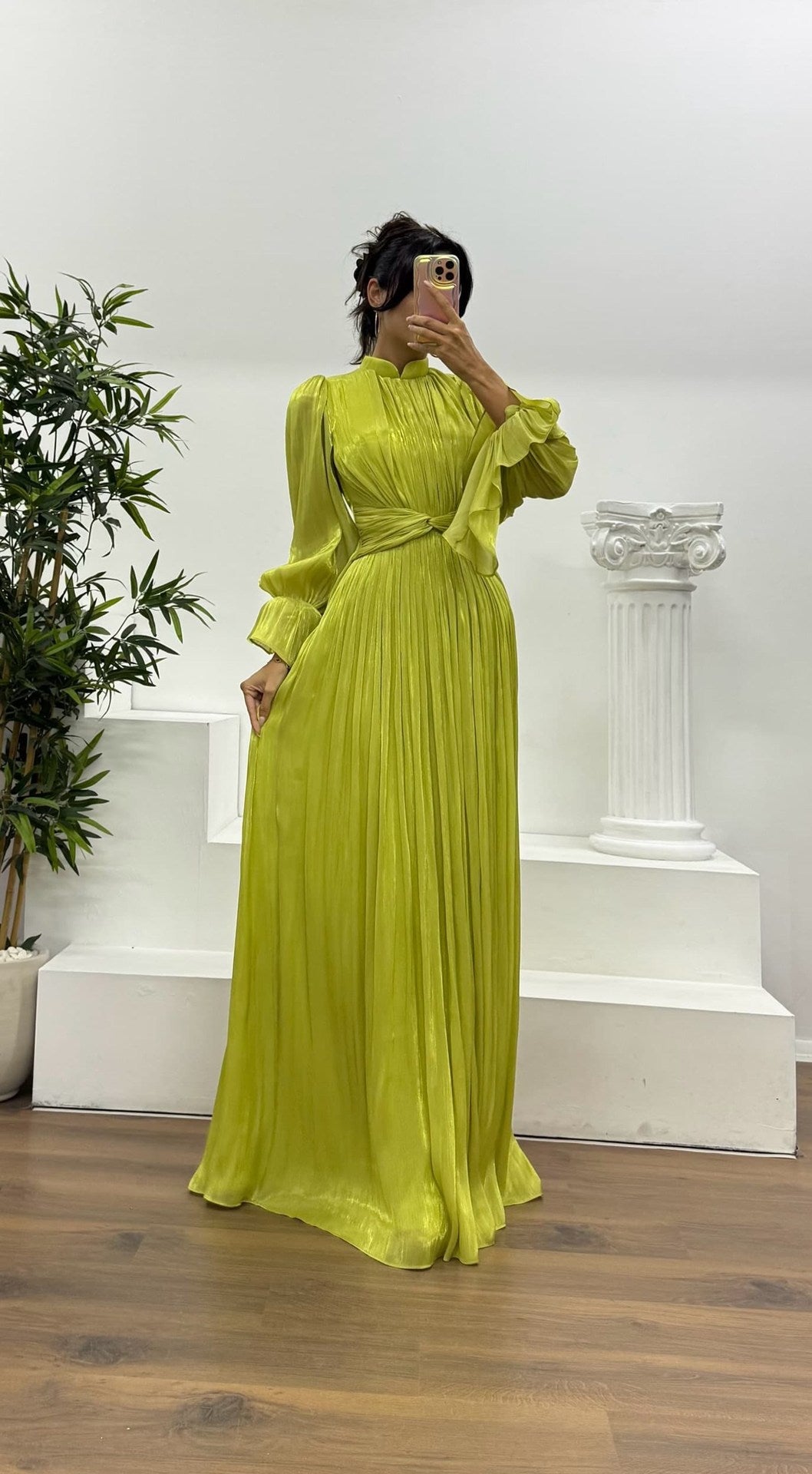 Summer French Elegant Dress Waist Dress by Ragazza