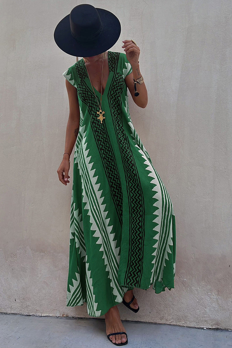 Casual Dress Holiday Women Loose Dress by Ragazza