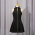 Sexy Graceful Vest Short Dress Autumn Niche Design Solid Color Dress Women by Ragazza