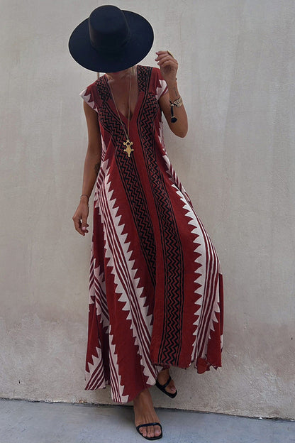 Casual Dress Holiday Women Loose Dress by Ragazza