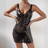 Summer Sexy Sequin Sequin Sling Dress by Ragazza