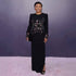 Exquisite Rhinestone Elegant Graceful Long Sleeve Bandage One Piece Dress The Dinner Party Formal Dress by Ragazza