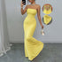 Dress Tube Top Backless Strap Dress Sexy Socialite Slim Dress  DestGlow