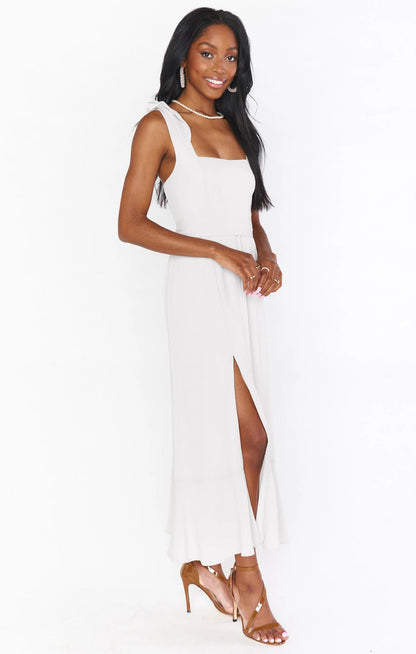 New Elegant Fashion Women Clothing Rope Split Dress French High Sense by Ragazza