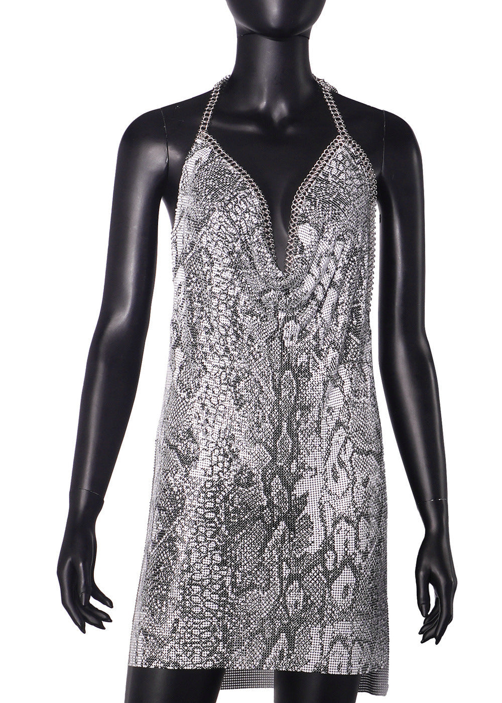 Sexy Metal Sequin Sling Sexy Dress by Ragazza