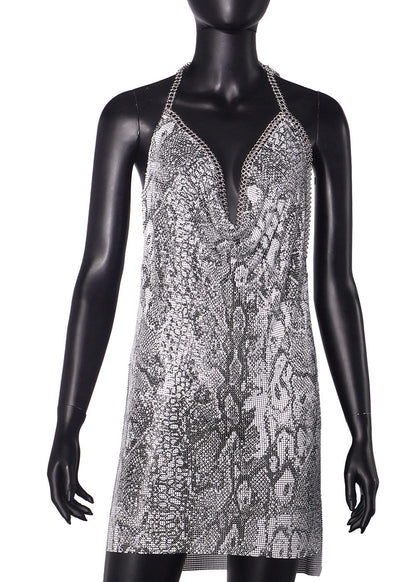 Sexy Metal Sequin Sling Sexy Dress by Ragazza