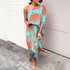 Summer Loose off Shoulder Waist Trimming Printing Dress Women by Ragazza
