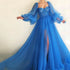 Summer Women Clothing Graceful Fashionable Dress Mesh Split Expansion Dress Wedding Evening Dress by Ragazza