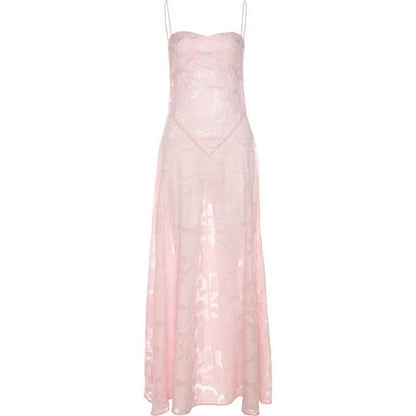 Summer Sexy See through Seaside Holiday Boning Corset Suspender Floral Dress by Ragazza